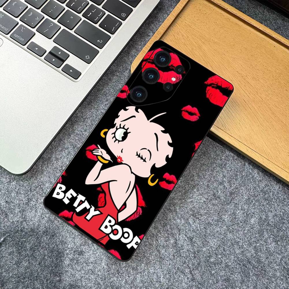 B-Betty-Cute-B-Boop Anime Phone Case For Samsung S 24 fe 25 Ultra plus 20 lite 21 30 22 23 24 22 Ultra 5G Fundas