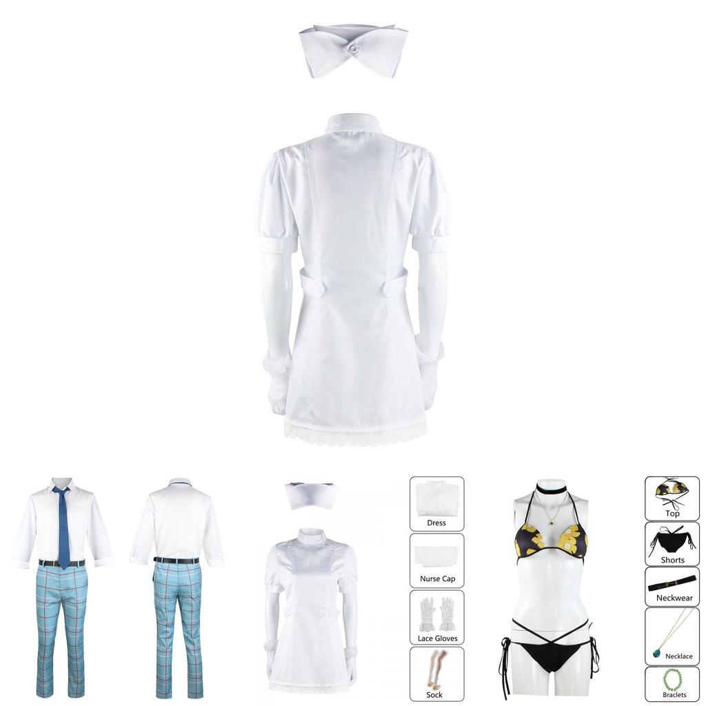 Il mio Darling per il Cosplay Wakana Gojo Costume per Fan di Anime Puro Adorabile Costume da Bagno Marin Outfit da Infermiera Catgirl Regalo