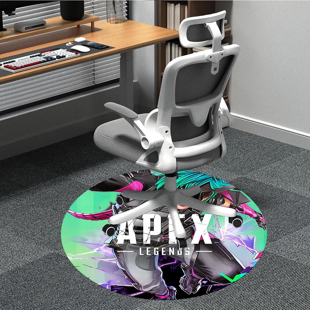 

1pc Apex Legends Chair Carpet for Office Non Slip, Machine Washable Rug for Office, Room Holiday Decor for Christmas, Birthday Polyester 80cm