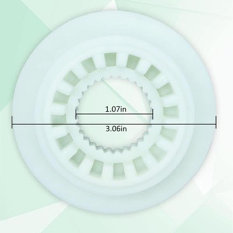 Plastic Washing Machine Clutch Gear Coupler Replacement Restores Drive Function Easy Installation with Guide DC9718439A