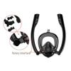Full Face Snorkeling Mask with Dual Dry Tube