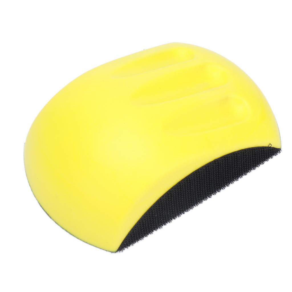 Hand Sanding Block Mouse Shape Nylon Foam Hook and   Polishing Pad Woodworking Tool