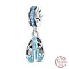 Argent S925 Chat Citrouille Carte à Jouer Ours de Diplôme Cheval de Mer 3mm Breloques Perles Design DIY Bijoux Fins