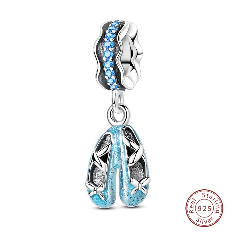 Argent S925 Chat Citrouille Carte à Jouer Ours de Diplôme Cheval de Mer 3mm Breloques Perles Design DIY Bijoux Fins