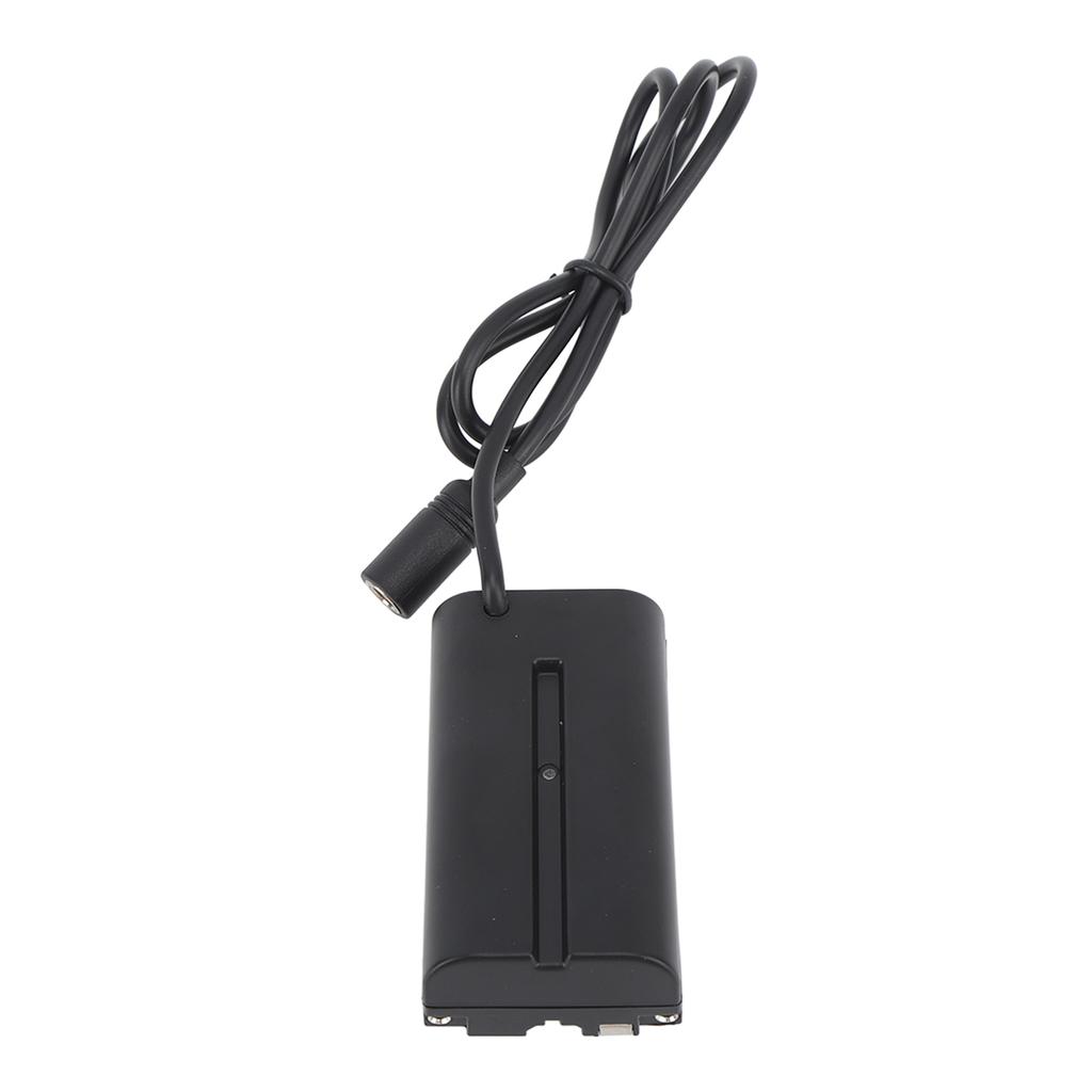 NP F550 Dummy Battery DC Coupler Full Decoding AC F550 Power Adapter for YN300 II YN 600 W260