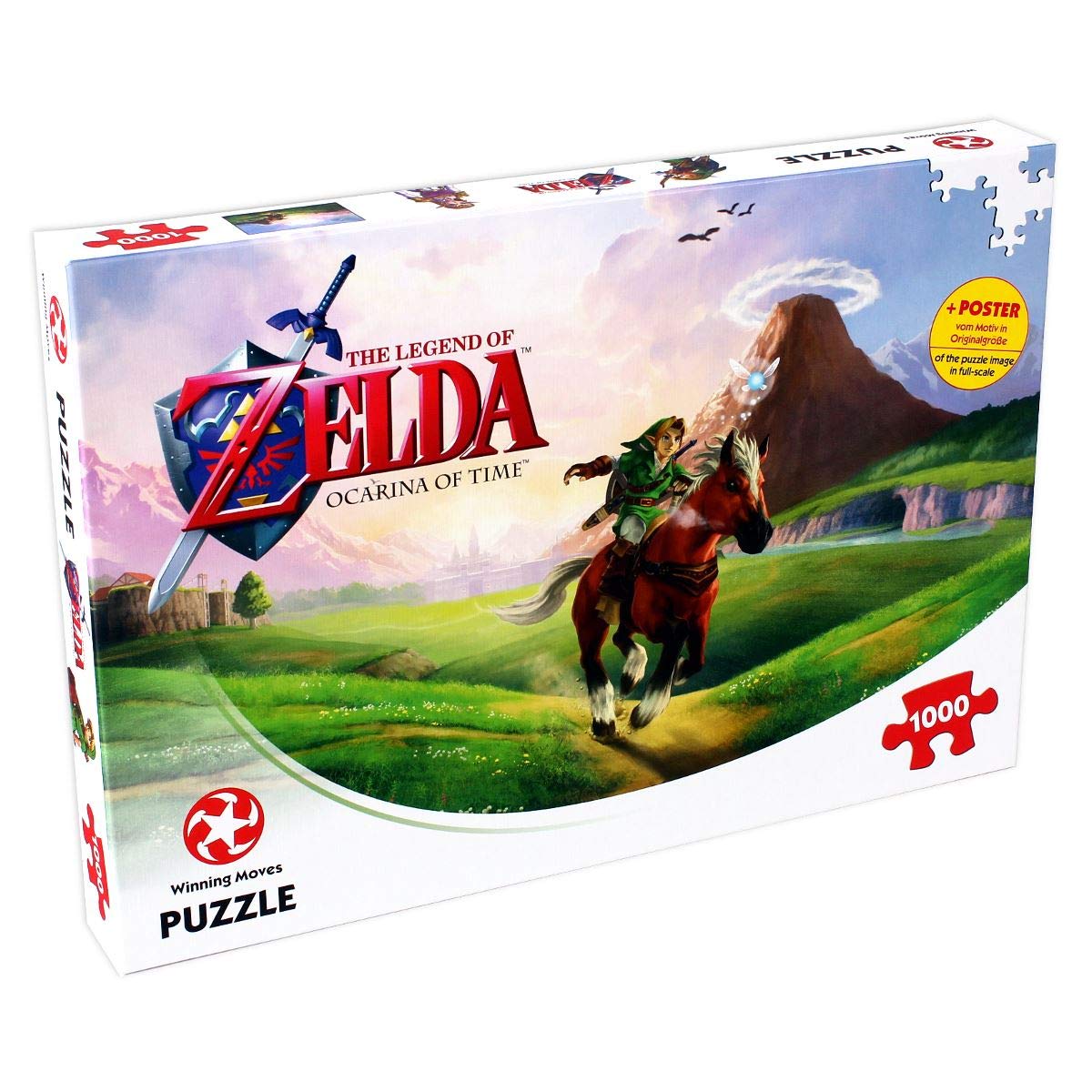 

Victory Movement Легенда о Zelda Ocarina Time 1000 элементов пазла белый