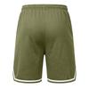 Men's Breathable Mesh Athletic Shorts Lightweight Casual Sportswear with Elastic Waistband and Drawstring for Outdoor Activities and Gym