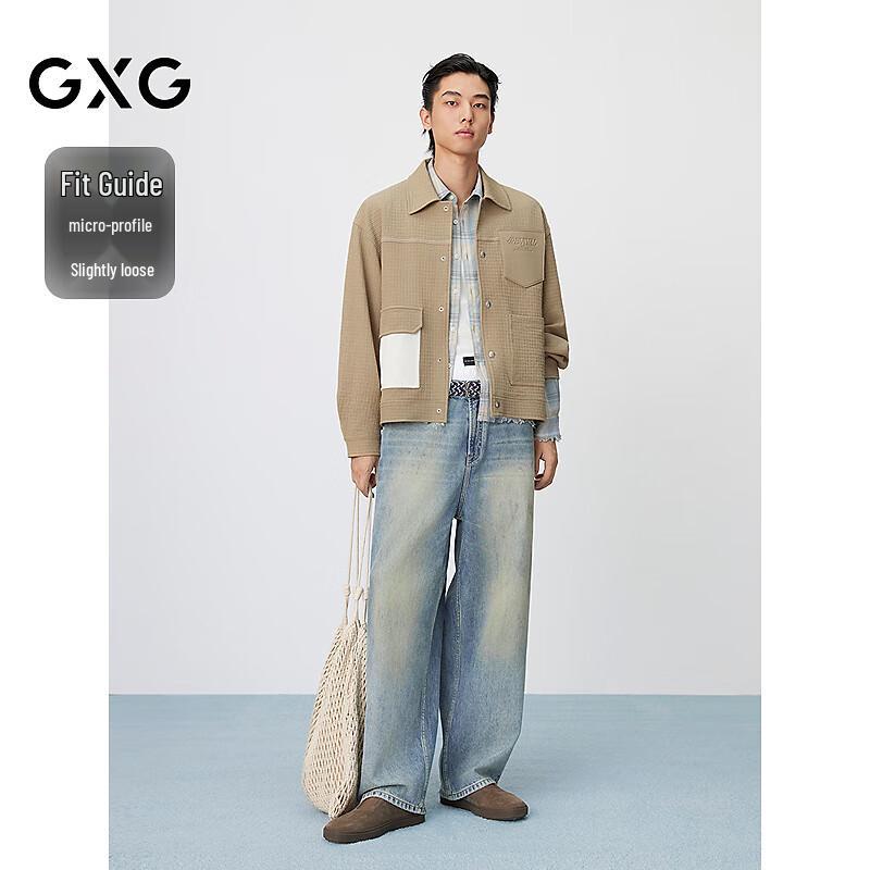 

GXG Men s Textured Lapel Jacket M