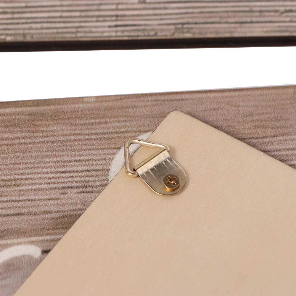 Rustic Style Wooden Wall Ornament Personalized English Letter Hanging Board  Living Room