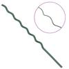 Plant Support 5 pcs Green 150 x 0.6 x 0.6 cm Steel
