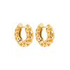 Vintage Multicolor Enamel Flower Round Hoop Earrings Boho Gold Color Circle Round Earrings Statement Jewelry Gifts for Women