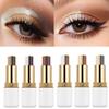 Double Color Eyeshadow Stick Glitter Highlight Shadow Stick Eye Makeup Waterproof Lasting Shimmer Metallic Eyeshadow Makeup
