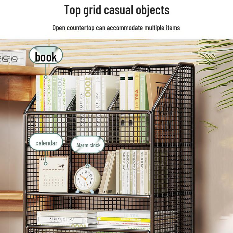 Hareketli Çocuk Kitaplığı ve Depolama Raf Dolabı