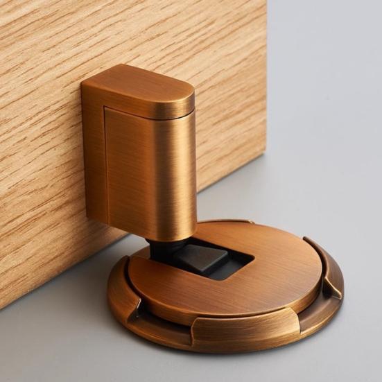Mechanical Door Stopper Wall Protector Heavy Duty Zinc Alloy Adjustable