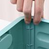 Removable Storage Box Folding Storage Box Multifunction Foldable Organizer Container Plastic Sundries Storages Supplies Organizer Box with Lid