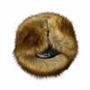 Faux Mink Trapper Hat Men Windproof Protection Winter Snow Hat Earflap Fleece Cap  Daily Commute