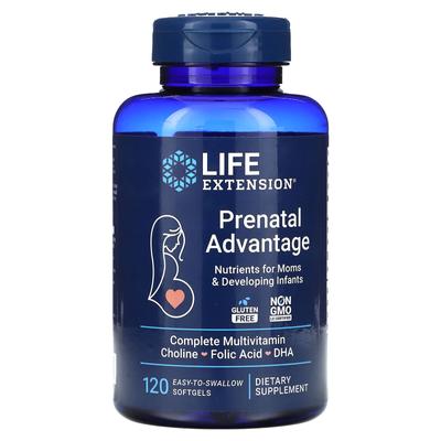 Vantaggio Prenatale, 120 capsule molli facili da deglutire