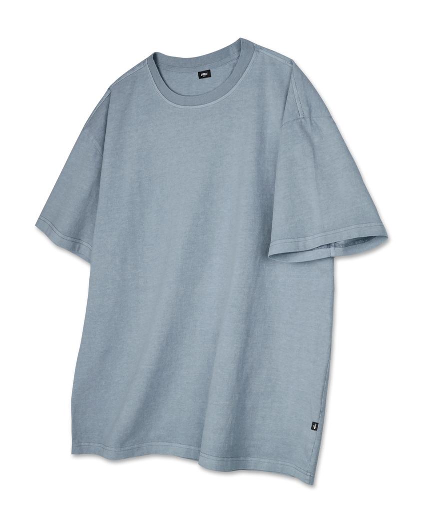 UMM Oversized Plain Pigment Short Sleeve T-Shirt 5 Colors