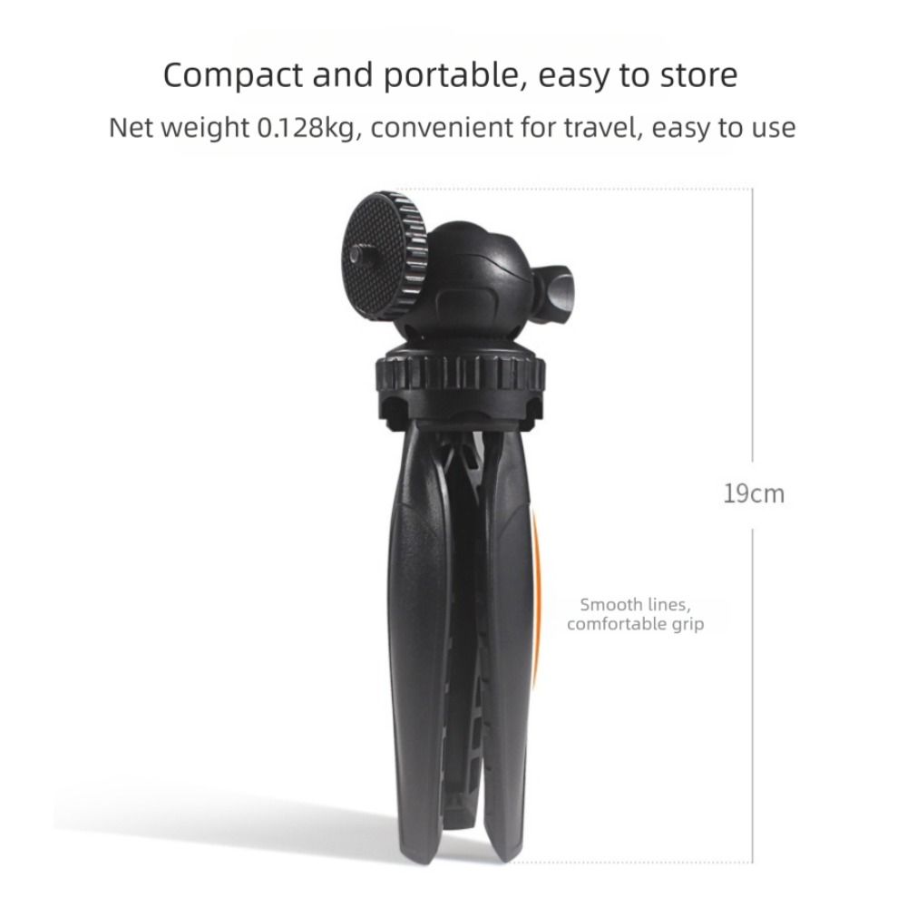 Black Camera Holder Adjustable Mobile Phone Supports Stable Projector Mini Tripod  Projector