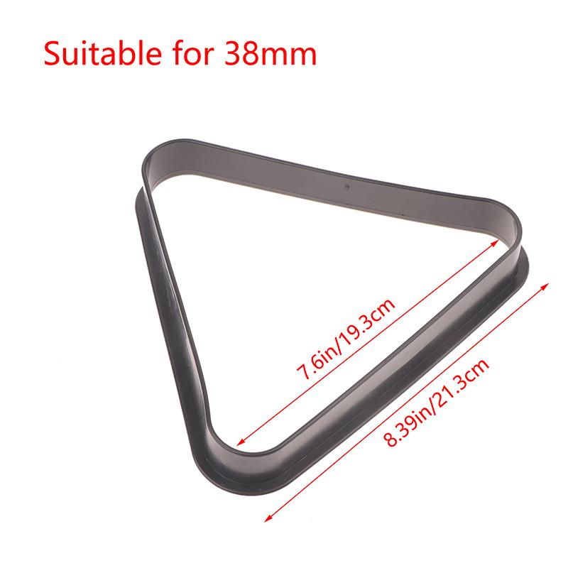 1Pc Snooker Tri-Angle Billiard Triangle Frame Rack Plastic Table Ball Rack Snooker Accessories 25Mm 32Mm 38Mm 44Mm 52Mm 57Mm