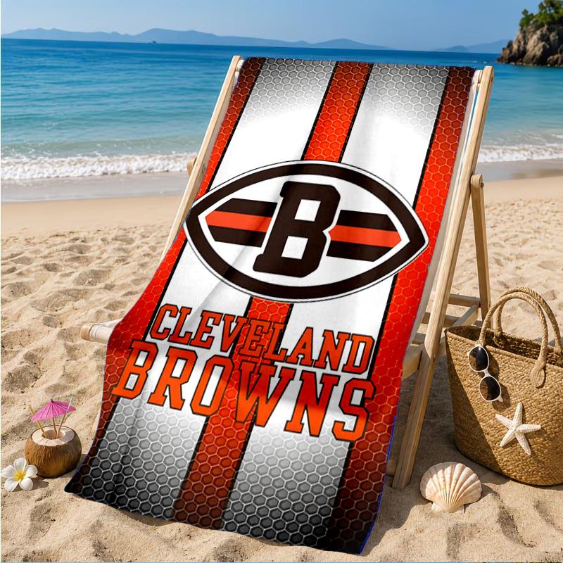 Cincinnati Browns Legacy Beach Towel, Microfiber Beach Towel, Perfect For Pool, Beach, Travel, Home Decor Beach Party Fan Gifts