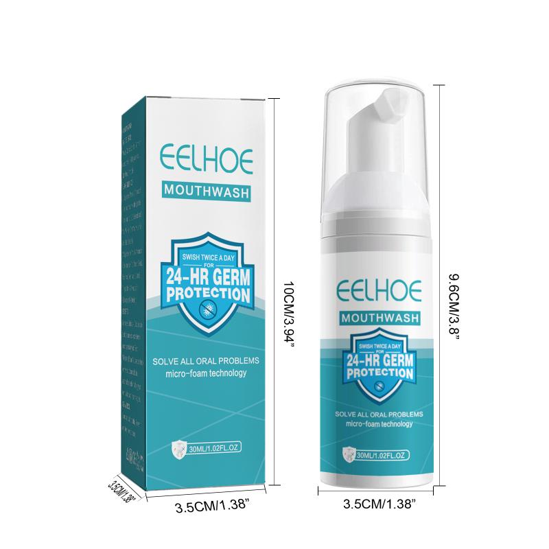 Eelhoe Teeth Cleaning Mousse Anti Bore Teeth Yellow Teeth Cleaning Stains Gum Freshness Breath Pressure Cleaning Teeth