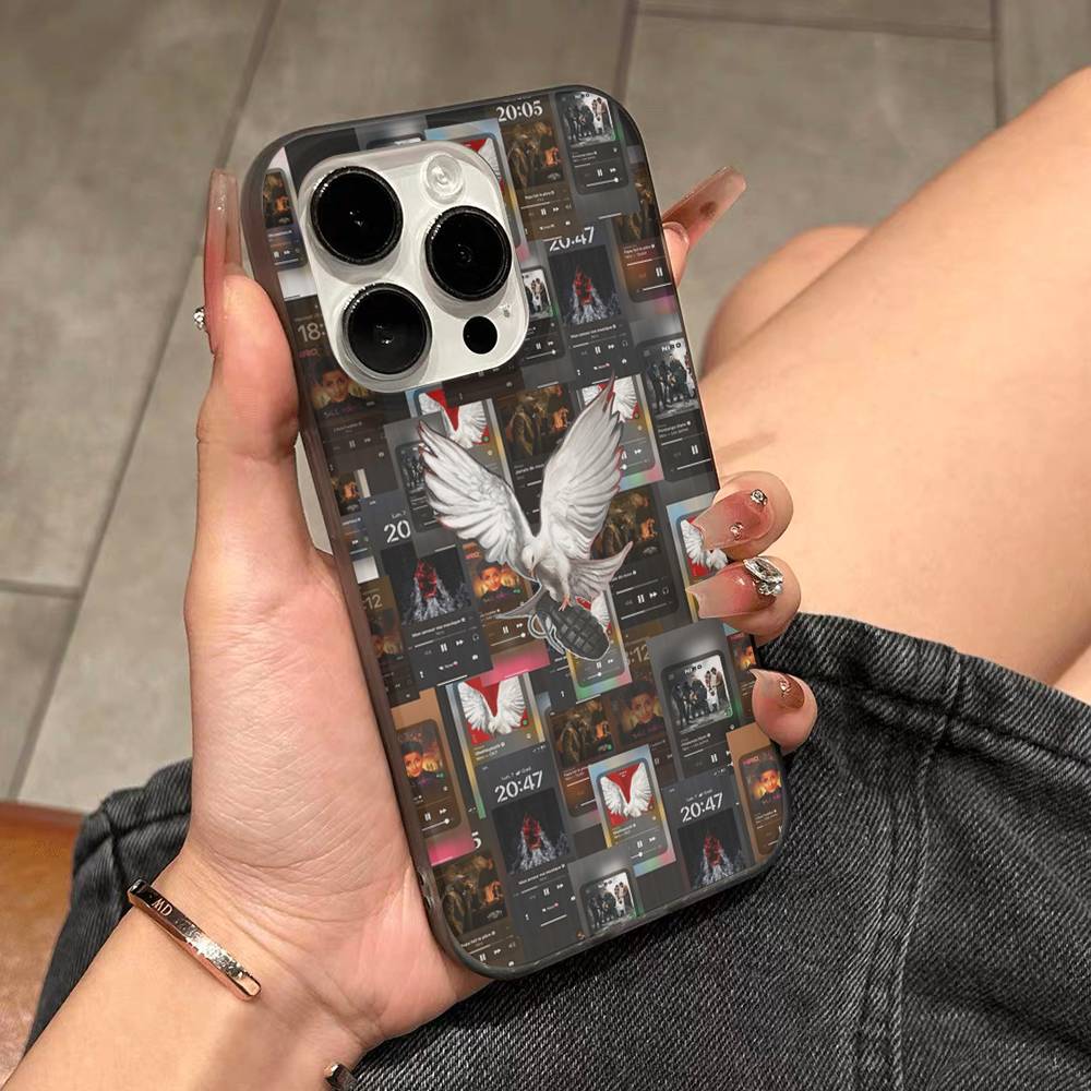 N-NIRO OX7 Phone Case For IPhone 17 16 15 14 Plus 13 12 11 Pro Max Pro Wave Corrugated Cover
