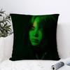 Pop  EEilishS Star BbillieS Personalized Pillow Dust Cover Bedroom Kids Party Decoration Pillowcase Birthday Children Gift