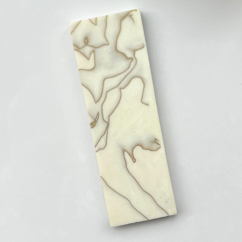 1PC Copper Mesh Resin Knife Handle Material DIY Patch Decor Scales Slabs Blank 120x40x8mm Resin Compression Template Plate