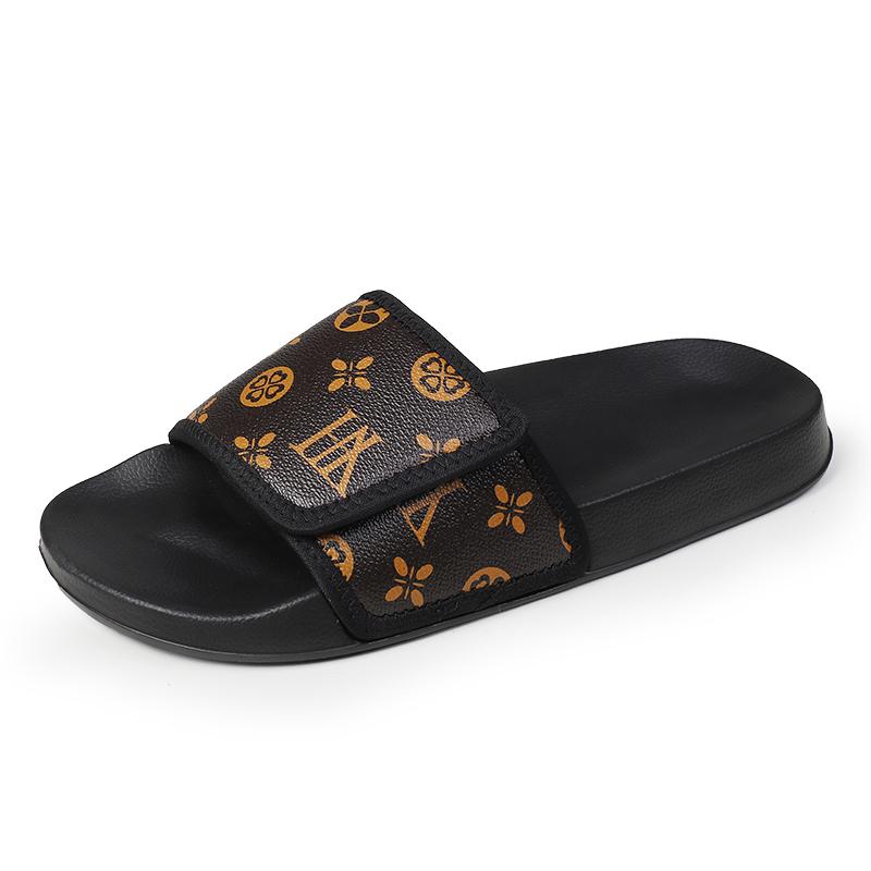 

Мужские сандалии из натуральной кожи, удобные мужские сандалии, домашние тапочки, мужская летняя обувь, распродажа, настоящие мужские тапочки, шлепанцы 44