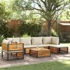 VidaXL Garden Lounge Set with Cushions 7 Pcs Solid Acacia Wood, Outdoor Sofa Set, Modular Sofa, Sofa 3214911