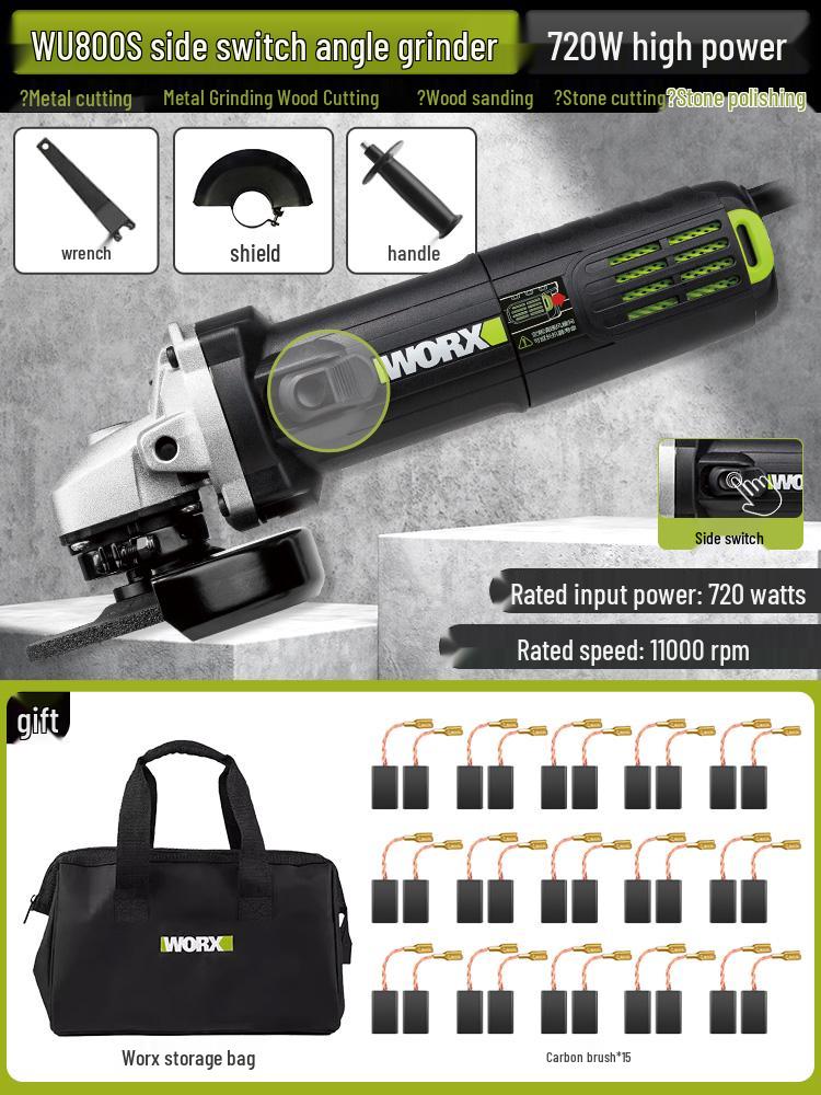 Wickes Angle Grinder Mini Polisher with Speed Control