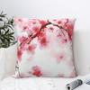 Pink Peach Blossom Pillowcase Cushion Comfort Throw Pillow Sofa Decorative Cushions Used for Home Bedroom Living Room