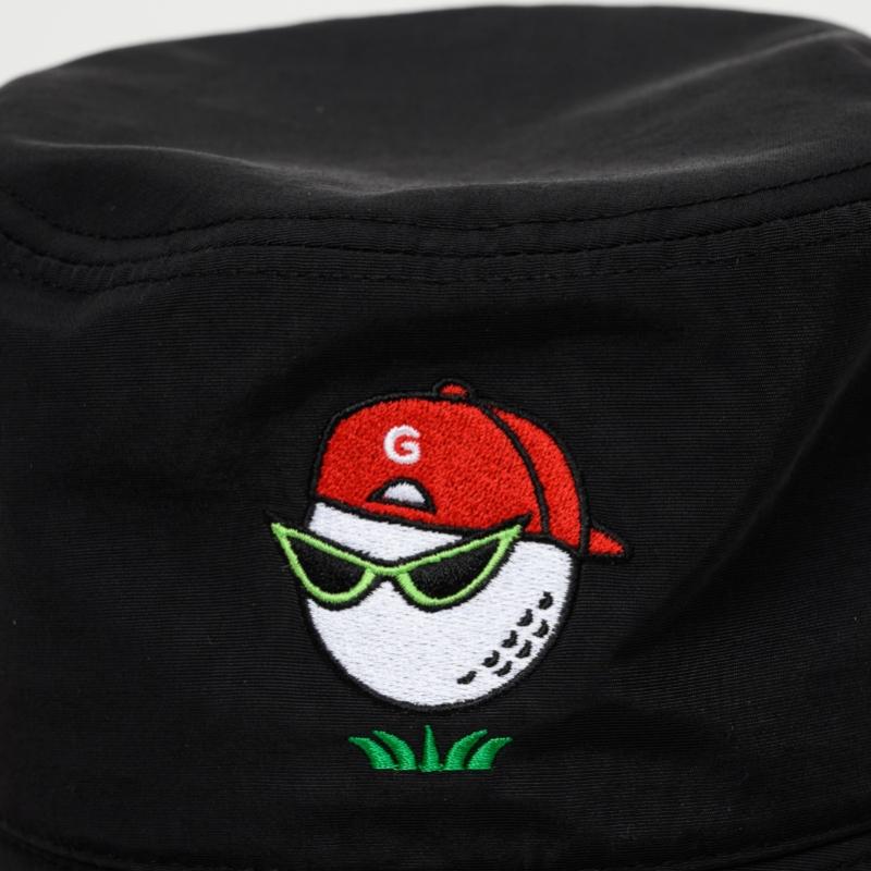 Goxo Black Casual Fit Bucket Hat Swag Ball