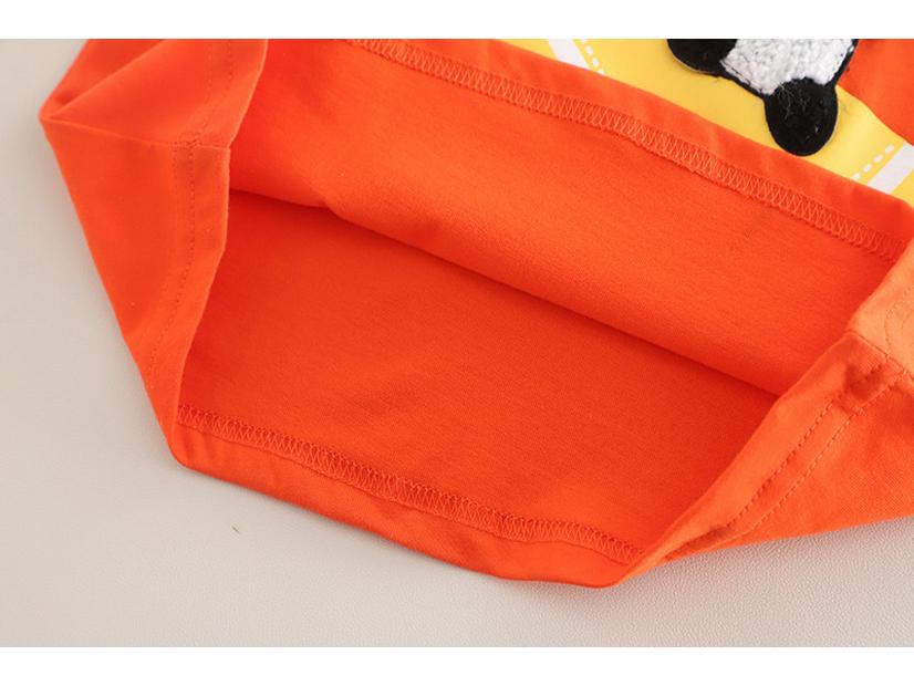 Summer Cartoon Short-Sleeve Two-Piece Set for Boys