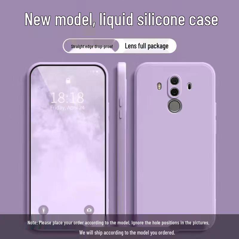 Huawei Mate10Pro Soft Case - Solid Color, Anti-Fall, Simple Rubik's Cube Design.