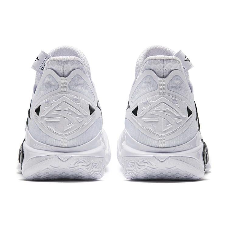 Anta Shock Wave 5 Scarpe da Ginnastica da Uomo Primo Anno Bianco Nero 112331106-9