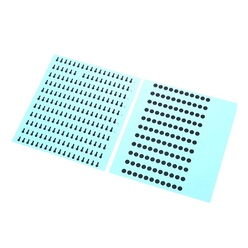 Diameter 1.5/2/3.5/7/8/9MM Black Conductive Rubber Pads Keypad Repair Kit For IR Remote Control Conductive Rubber Buttons