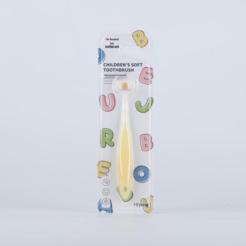 Kids' 3-Sided Ultra-Soft Toothbrush, 3-Pack