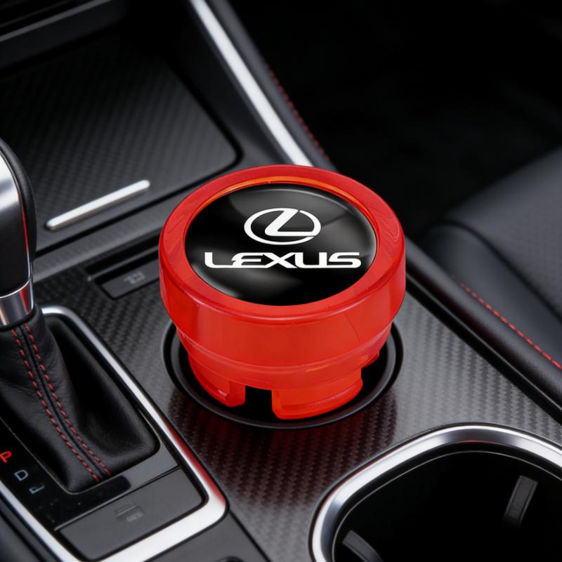 Car Cigarette Lighter Cover DustProof Decoration Cap For Lexus RX330 Fsport IS200 IS250 RX350 GX NX300h Ct200h ES300h IS300h