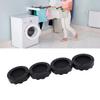 4 adet Güçlü Vantuzlu Çamaşır Makinesi Titreşim Sönümleyici Çamaşır Makinesi Titreşim Önleyici Mat