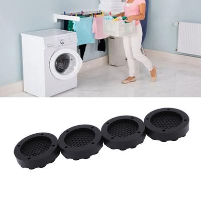 4pcs Washing Machine Vibration Damper with Powerful Suction Cup Washing Machine Anti Vibration Mat