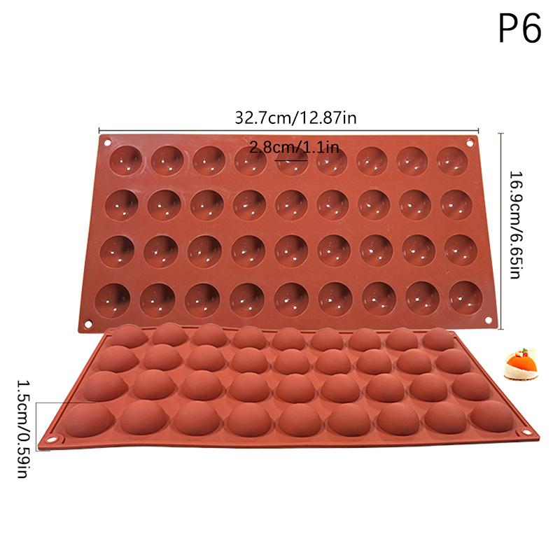 Pastry Mold Silicone Mold Chocolate Ball Mold Silicone Mold Lollipop Cake Mold