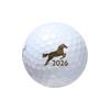 BRIDGESTONE TOUR B JGR Golf 2026 Zodiac Pack of J5GXET Balls, (Horse) Design, 12,