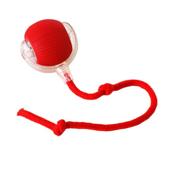 Cat Interactive Ball Toy Automatic Rolling 3 Modes Cat Toy Ball USB Charging Cat Self-Play Ball with Rope for All Indoor Cats