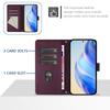 Sharp Aquos R11 Honeycomb Leather Flip Case with Card Holder