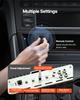 Monoblock Car Amplifier, 400W RMS MAX, 1/2/4 Ohm Stable, 1-Channel Class D Car Audio Amplifier with Remote Subwoofer Level Control, Low Pass Filter,