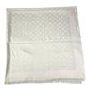 M71336 Monogram Shawl Fringe Scarf Stole Large Size Shawl Beige
