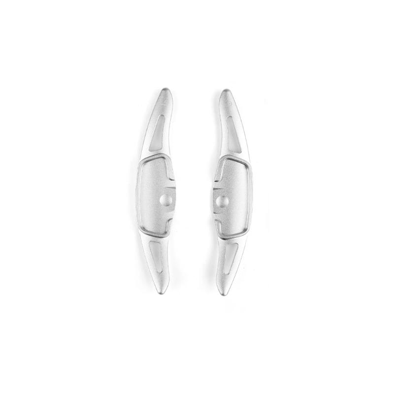 

For Kia EV4 2026 2026 2PCS Silver Red Aluminum Alloy Steering Wheel Paddle Shifter Gear Shift Extension Interior Accessories срібний