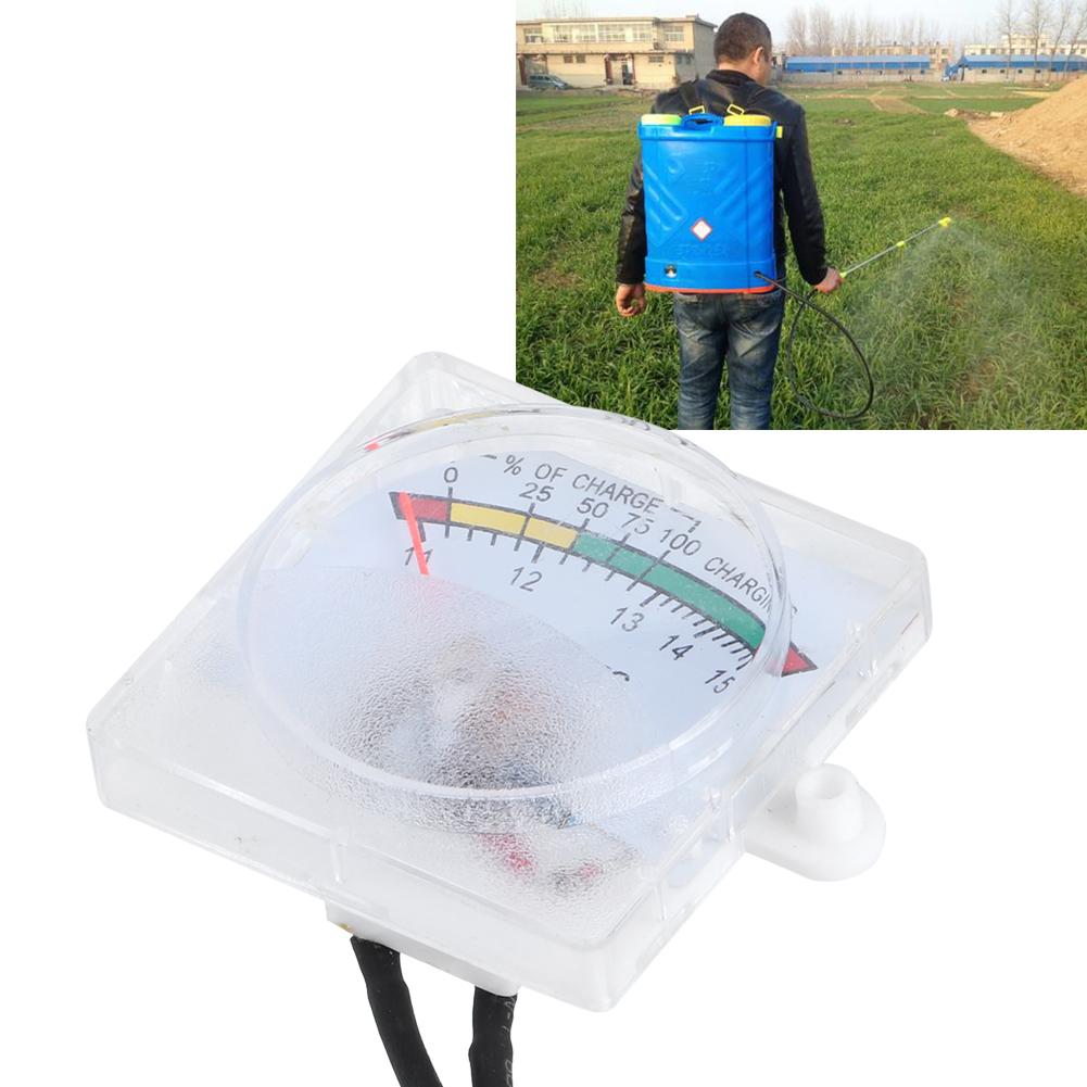 Voltmeter HighPressure Agricultural Charging Electric Sprayer Voltage Meter Accessories